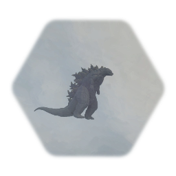 Minilla with atomic breath