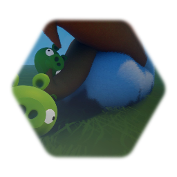 Angry birds pig run