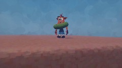 Crash eats Pickle Rick bcause he thinks he is a hamburger