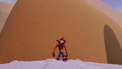 Crash Bandicoot in Candy World