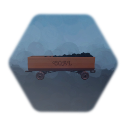 Locomotive coal car
