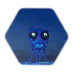 Fanmade blackLightEndo-01 The Endoskeleton