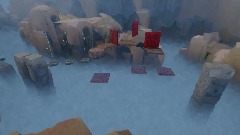 Temple ancien plate-forme