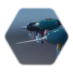 Small cordless electric screwdriver