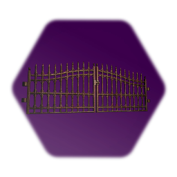 Iron Fence Gate