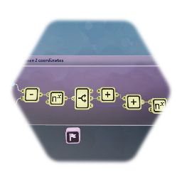 Distance between 2 coordinates