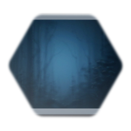 easy speed painting - spooky forest impression