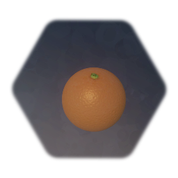 Realistic orange