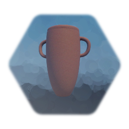 Clay vessel with lid