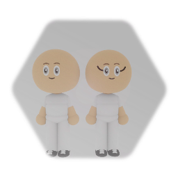 Cartoon Human Template