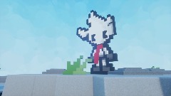 Red and the Pixel Phantom Castle