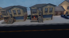 House fire animation