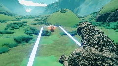 Godzilla minus One vs larval mothra