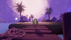 Leafy in the Lofi island Bfdi adventure