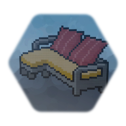 Pixel Art Old Couch Sofa