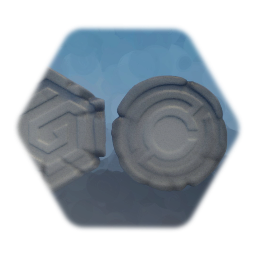 Stylized Fantasy Stone Emblems