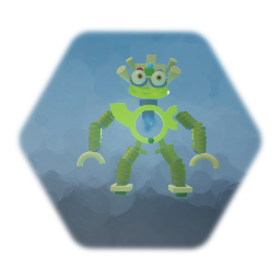 Gold Wubbox with animation