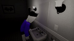 Screaming in public restrooms prank