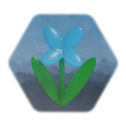 Blue Violet Childhood Flower