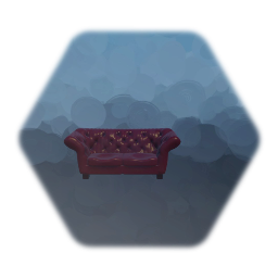 Red Leather Sofa