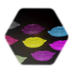 Lips - Coloured