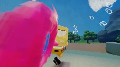 Spongebob in Peach castle V2
