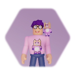 Justin From Lankybox Recreated in Dreams