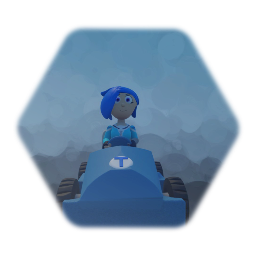 Tari in a go Kart [MRR speed Kart circuit]