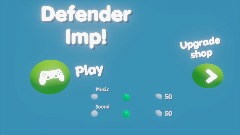 Menu Defender Imp