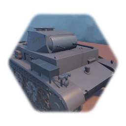 Pz. kpfw. 1 ausf C ( Light Tank ) version 1.1