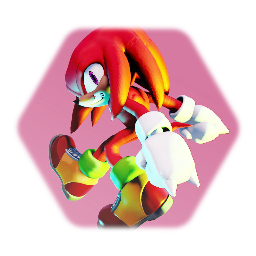 Knuckles The Echidna Animation Model