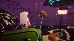 Relaxing on Asteroid