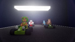 Pizza planet arcade CDR Crash Dreams racing Ami bandicoot