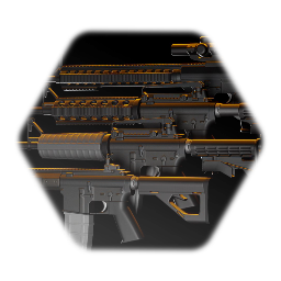 Modern conflict AR-15 collection