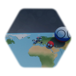 COUNTRYBALL MAP (1800)
