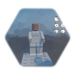 Lego MINIFIGURE BLANK mk2