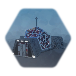 Domed Martian Building