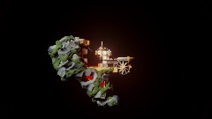 SCI-FI FLOATING BUILDING