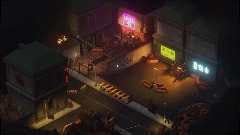 Dark-Town Retro RPG Scene