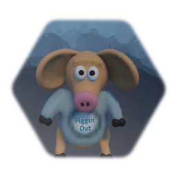 Percy The Cuddly Pig V2