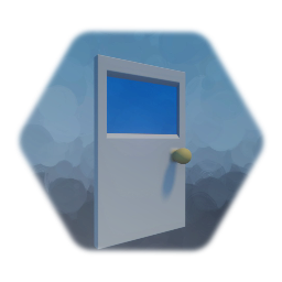 Workable Cartoon Door W/Lock System