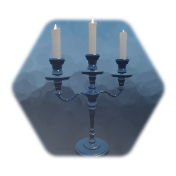 Chandelier avec bougies