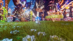 Sonic outside space garden showcase! Wip! Level coming soon!