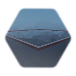 Glass Pane In Metallic Frame