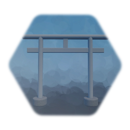 Simple Stone Torii