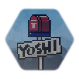 Super Mario World Yoshi's Mailbox (SNES)