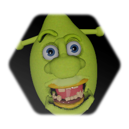 Shrek 1995 test animetion (head)