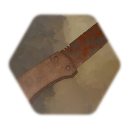 Rusty Hunting Knife