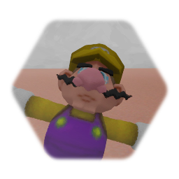 (NOT MY MODEL) Wario Low Poly