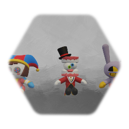 Pomni,Caine & Jax Plush